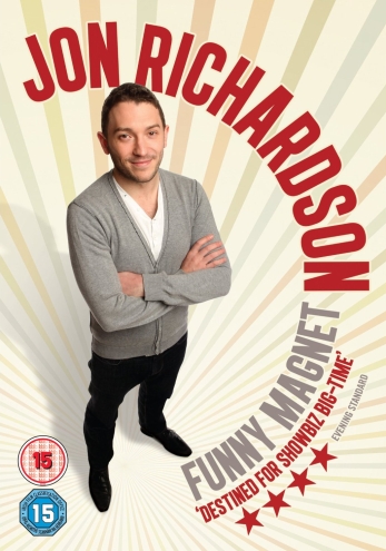 boom competitions - win a copy of Jon Richardson: Funny Magnet on DVD