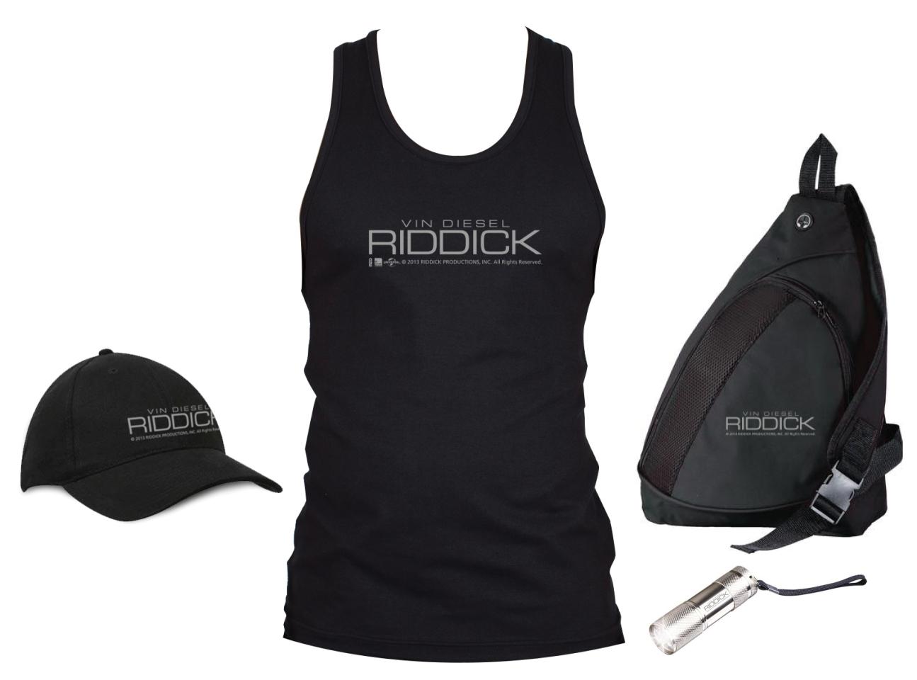 boom competitions - win a set of Riddick merchandise